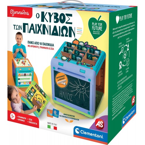 Clementoni Sapientino Play For Future Educational Cube For Ages 3+ 1024-63405 8005125634057