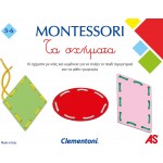 Clementoni Montessori Educational Game Shapes For Ages 3-6 1024-63223 8005125632237