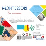 Clementoni Montessori Educational Game Shapes For Ages 3-6 1024-63223 8005125632237