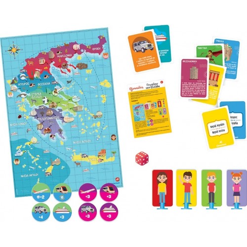 As company Sapientino Educational Game Discover Greece For Ages 6+ 1024-63282 8005125632824
