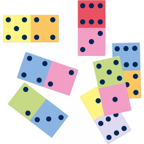 Clementoni Sapientino Educational Game Domino Animals And Numbers For Ages 4+ 1024-63272 8005125632725