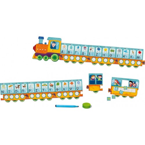 As company Sapientino Educational Game Alphabet Train For Ages 4+ 1024-63342 8005125633425