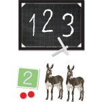 Clementoni Montessori Educational Game The Numbers For Ages 4-6 1024-63221 8005125632213