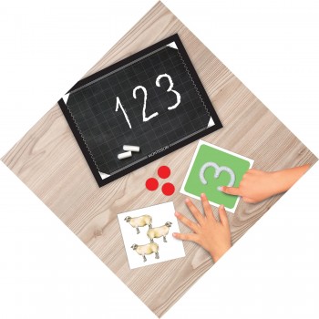 Clementoni Montessori Educational Game The Numbers For Ages 4-6 1024-63221 8005125632213