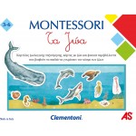 Clementoni Montessori Educational Game Animals For Ages 3-6 1024-63224 8005125632244