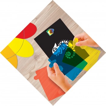 Clementoni Montessori Educational Game A World Of Colors For Ages 3-6 1024-63219 8005125632190