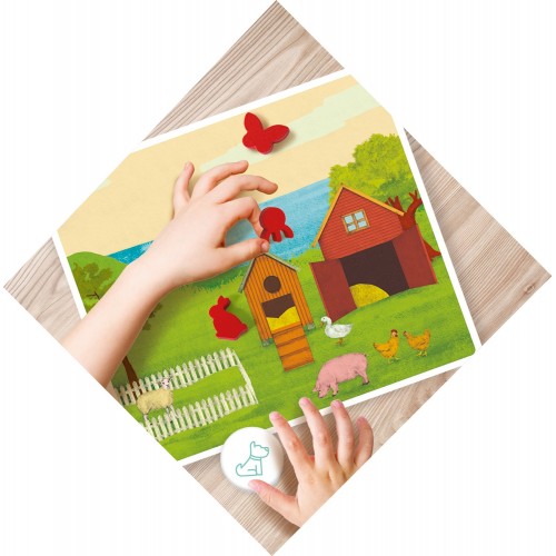 Clementoni Montessori Αυτό Εδώ, Αυτό Εκεί 1024-63220 8005125632206
