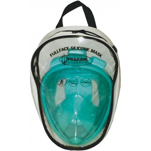 POSEIDON Μάσκα σιλικόνης Full Face Εφηβική - 1 τμχ 35001Β 5200426600081