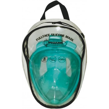 POSEIDON Μάσκα σιλικόνης Full Face Εφηβική - 1 τμχ 35001Β 5200426600081