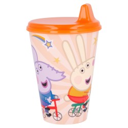 Stor Peppa Easy Sipper Glass 430ML B41284 8412497412846