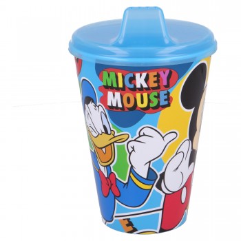 Stor Mickey Easy Sipper Glass 430ML B50184 8412497501847