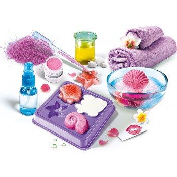 Clementoni Science And Play Lab Educational Game Soaps And Spa For Ages 8+ 1026-63606 8005125636068