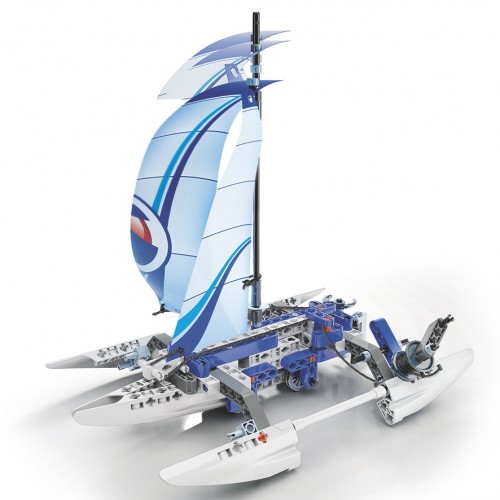 Clementoni Mechanics Lab Catamaran Και Watercraft - Science Και Play 1026-63704 8005125637041