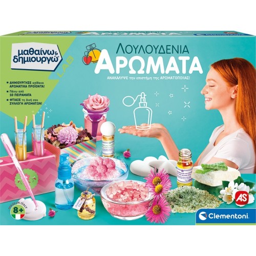 Clementoni Science And Play Lab Educational Game Perfumes And Essences For Ages 8+ 1026-63605 8005125636051