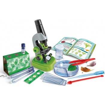 Clementoni Science And Play Lab Educational Game My First Microscope For Ages 8+ 1026-63599 8005125635993