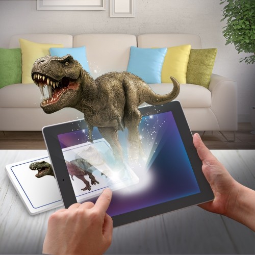 Clementoni Science And Play Lab Educational Game Dinosaurs T-Rex And Triceratops For Ages 7+ 1026-63403 8005125634033