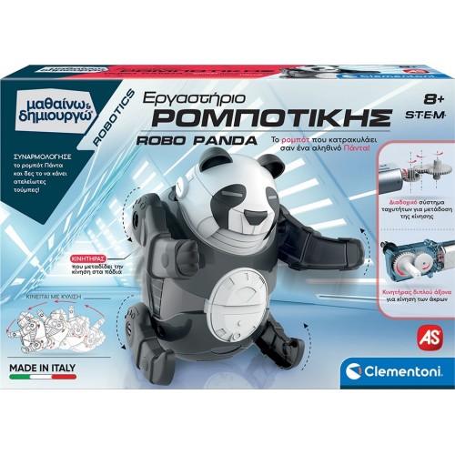 Clementoni ROBO PANDA - SCIENCE And PLAY 1026-63654 8005125636549
