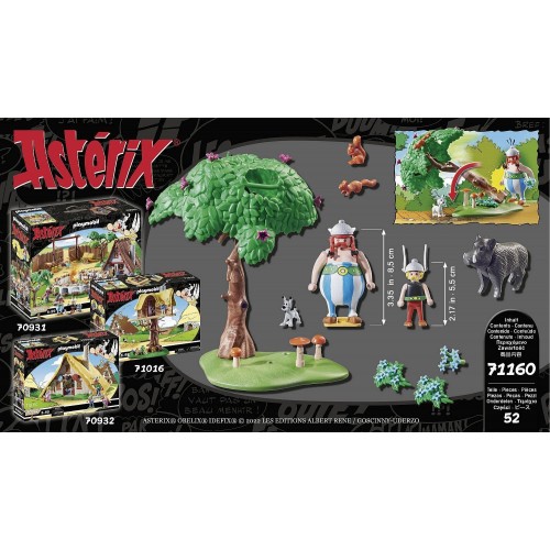 Playmobil Asterix Κυνήγι Αγριογούρουνου 71160 4008789711601