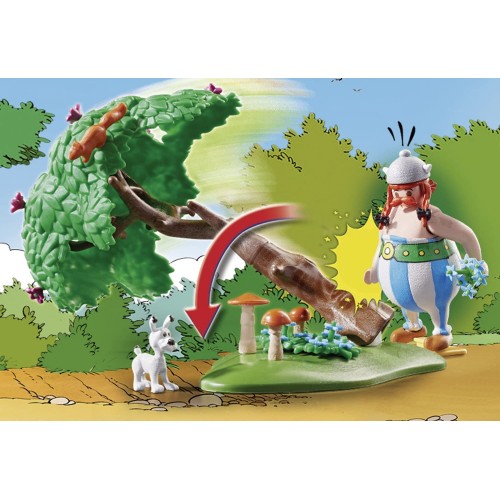 Playmobil Asterix Wild Boar Hunting, With Tilting Tree 71160 4008789711601