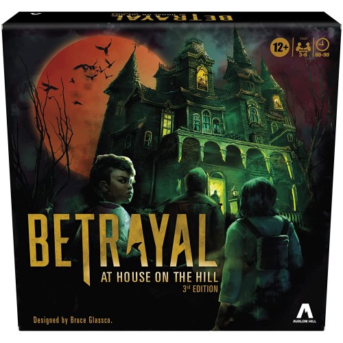 Hasbro Gaming Avalon Hill Betrayal At The House On 3Rd Edition Cooperative Board Game F4541 5010993929238