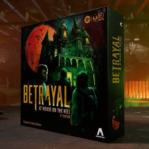 Hasbro Gaming Avalon Hill Betrayal At The House On 3Rd Edition Cooperative Board Game F4541 5010993929238