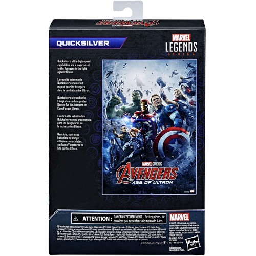 Hasbro Avengers Infinity Saga Marvel Legends Quicksilver F0186 5010993839285