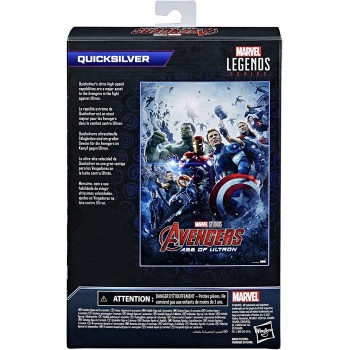 Hasbro Avengers Infinity Saga Marvel Legends Quicksilver Figure F0186 5010993839285