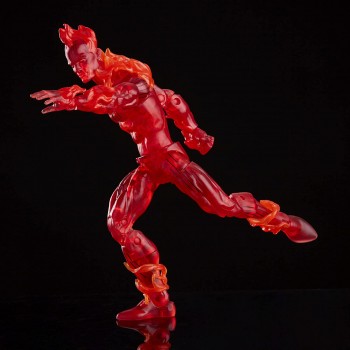 Hasbro Marvel Legends Series Retro Fantastic Four The Human Torch 6-Inch Περιλαμβάνει 5 Αξεσουάρ F0351 5010993842544