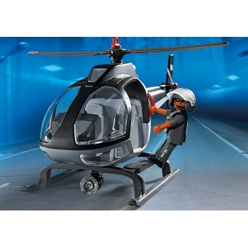 Playmobil Αστυνομικό Ελικόπτερο Άμεσης Δράσης 5563 4008789055637
