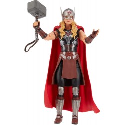 Hasbro Marvel Legends Series Thor: Love and Thunder Mighty Thor 6-inch 4 Accessories, 1 Build-a-figure F1060 5010993964369