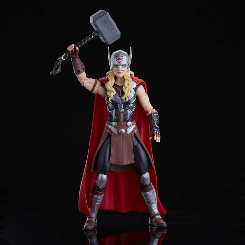 Hasbro Marvel Legends Series Thor: Love and Thunder Mighty Thor 6-inch 4 Accessories, 1 Build-a-figure F1060 5010993964369
