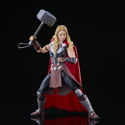 Hasbro Marvel Legends Series Thor: Love and Thunder Mighty Thor 6-inch 4 Accessories, 1 Build-a-figure F1060 5010993964369