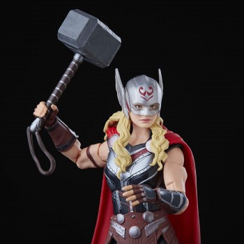 Hasbro Marvel Legends Series Thor: Love and Thunder Mighty Thor 6-inch 4 Accessories, 1 Build-a-figure F1060 5010993964369