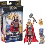Hasbro Marvel Legends Series Thor: Love and Thunder Mighty Thor 6-inch 4 Accessories, 1 Build-a-figure F1060 5010993964369