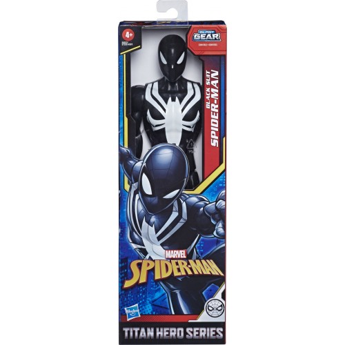 Hasbro Marvel Spider-Man Titan Hero Series Black Suit 30Cm Superhero Action Figure E7329 / E8523 5010993802289