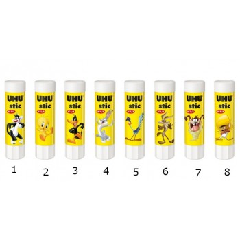 UHU Κόλλα Stic 21gr Looney Tunes (Χωρίς Διαλύτες) - 1 τμχ 7005391 40267654