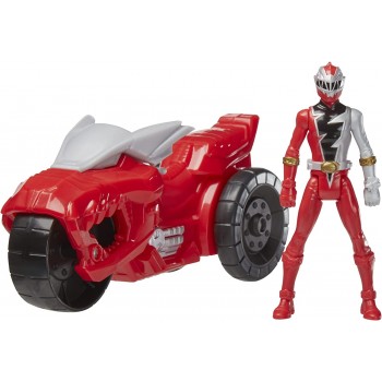 Hasbro Power Rangers Dino Fury Rip N Go T-Rex Battle Rider And Red Ranger 6-Inch-Scale Vehicle F3938 / F4213 5010993933549