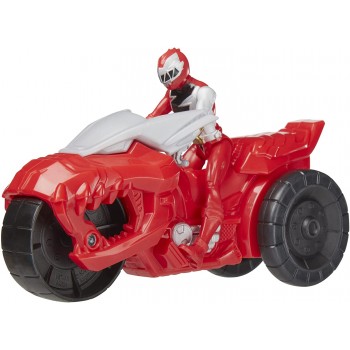 Hasbro Power Rangers Dino Fury Rip N Go T-Rex Battle Rider And Red Ranger 6-Inch-Scale όχημα F3938 / F4213 5010993933549