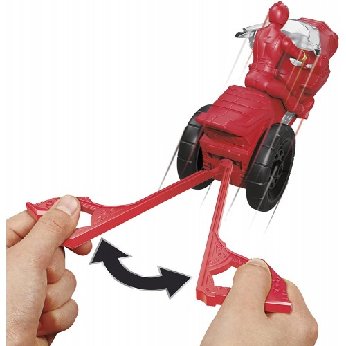 Hasbro Power Rangers Dino Fury Rip N Go T-Rex Battle Rider And Red Ranger 6-Inch-Scale όχημα F3938 / F4213 5010993933549