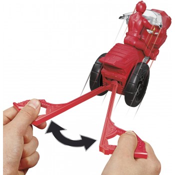 Hasbro Power Rangers Dino Fury Rip N Go T-Rex Battle Rider And Red Ranger 6-Inch-Scale Vehicle F3938 / F4213 5010993933549