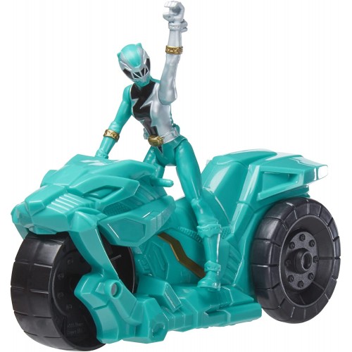 Hasbro Power Rangers Dino Fury Rip N Go Sabertooth Battle Rider And Green Ranger 6-Inch-Scale Vehicle F3938 / F4214 501099393355