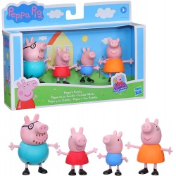 Hasbro Peppa Pig Peppas Adventures Family Figure 4-Pack 4 Φιγούρες F2171 / F2190 5010993834600