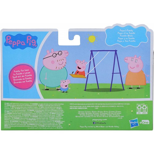 Hasbro Peppa Pig Peppas Adventures Family Figure 4-Pack 4 Φιγούρες F2171 / F2190 5010993834600
