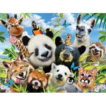 prime3d 3d Puzzle 500 Howard Robinson – Llama Drama 10377 670889103774