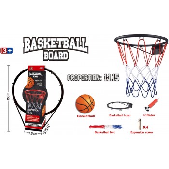 Toys-shop Choice Basketball Set Ring With Net And Ball JS069374 6990521693741
