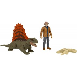 Mattel Jurassic World Dr. Alan & Grant Dimetrodon HDX46 / GWM25 887961942781