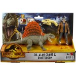 Mattel Jurassic World Dr. Alan & Grant Dimetrodon HDX46 / GWM25 887961942781