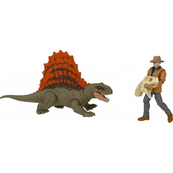 Mattel Jurassic World Dr. Alan & Grant Dimetrodon HDX46 / GWM25 887961942781