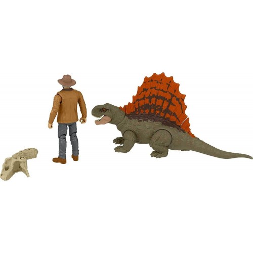 Mattel Jurassic World Dr. Alan & Grant Dimetrodon HDX46 / GWM25 887961942781