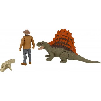 Mattel Jurassic World Dr. Alan & Grant Dimetrodon HDX46 / GWM25 887961942781